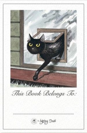 Slinky Malinki Book Plates - 12 self adhesive Labels