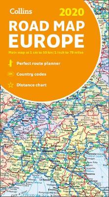 Europe - Collins Map 2020