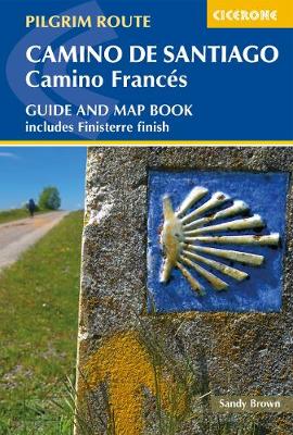 Camino De Santiago - Camino Frances Guide And Map Book - includes Finisterre finish