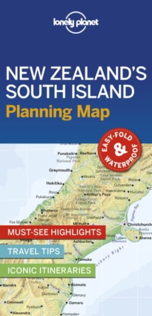 New Zealands South Island - Lonely Planet Planning Map