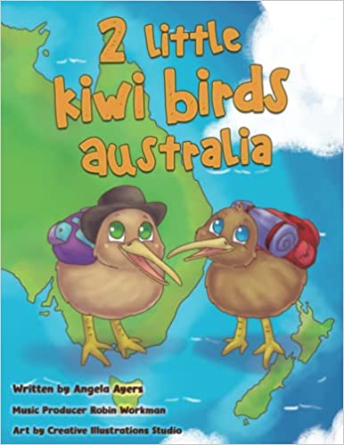 2 Little Kiwi Birds - Australia